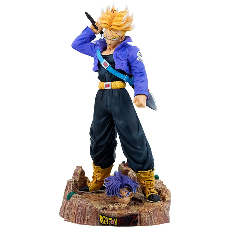 23CM Dragon Ball Z Anime Figurine Trunks Figure Super Saiyan Trunks Pvc Model Statue Doll Collection Decoration Toys Gift