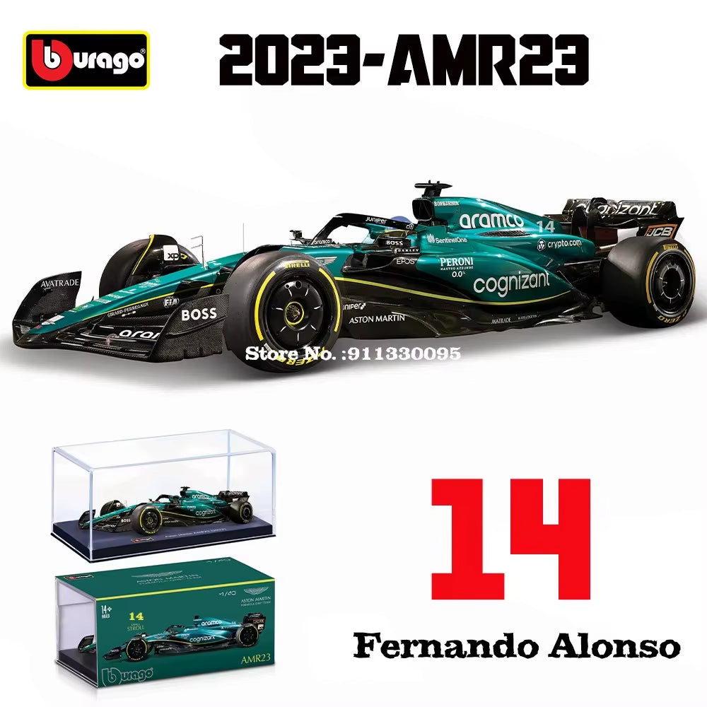 1:43 F1 2023 24# Zhou Guanyu Alfa Romeo F1 Team Stake C43 77# Valtteri Bottas Alloy Car Die Cast Car Model Competition