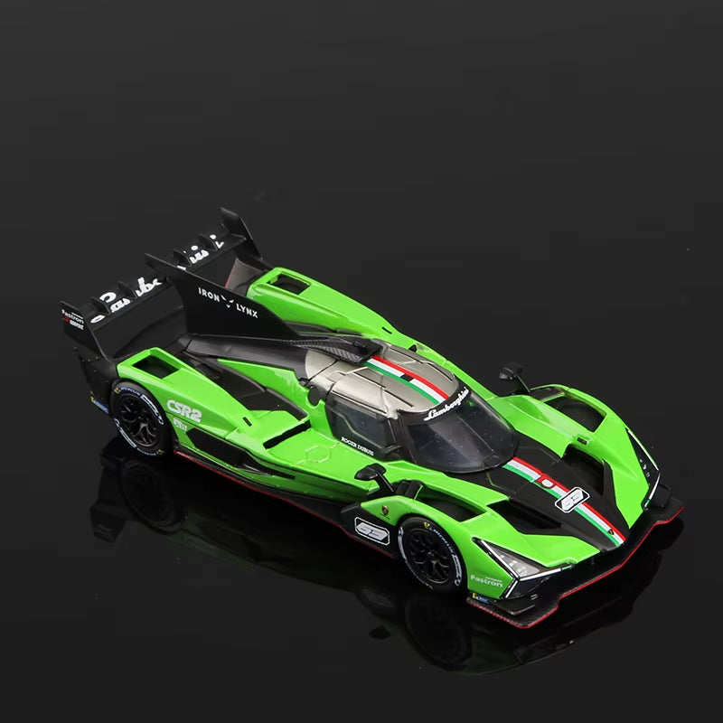B 1:43 Lamborghini SC63 Car Model Racing Alloy Miniature Diecast Vehicles Toy Voiture Gift Collection