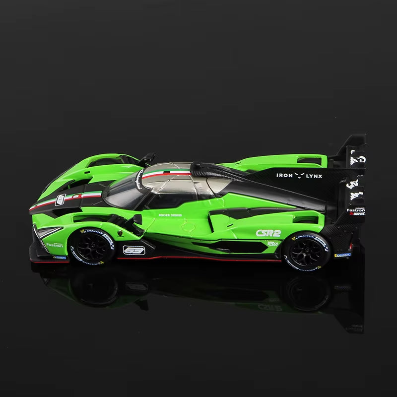 B 1:43 Lamborghini SC63 Car Model Racing Alloy Miniature Diecast Vehicles Toy Voiture Gift Collection