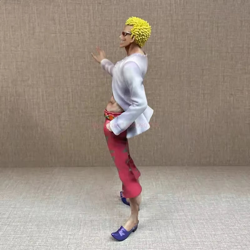 29Cm One Piece Anime Figure Donquixote Doflamingo Action Figure Pvc Model Statue Doll Collection Decoration Ornaments Toys Gift