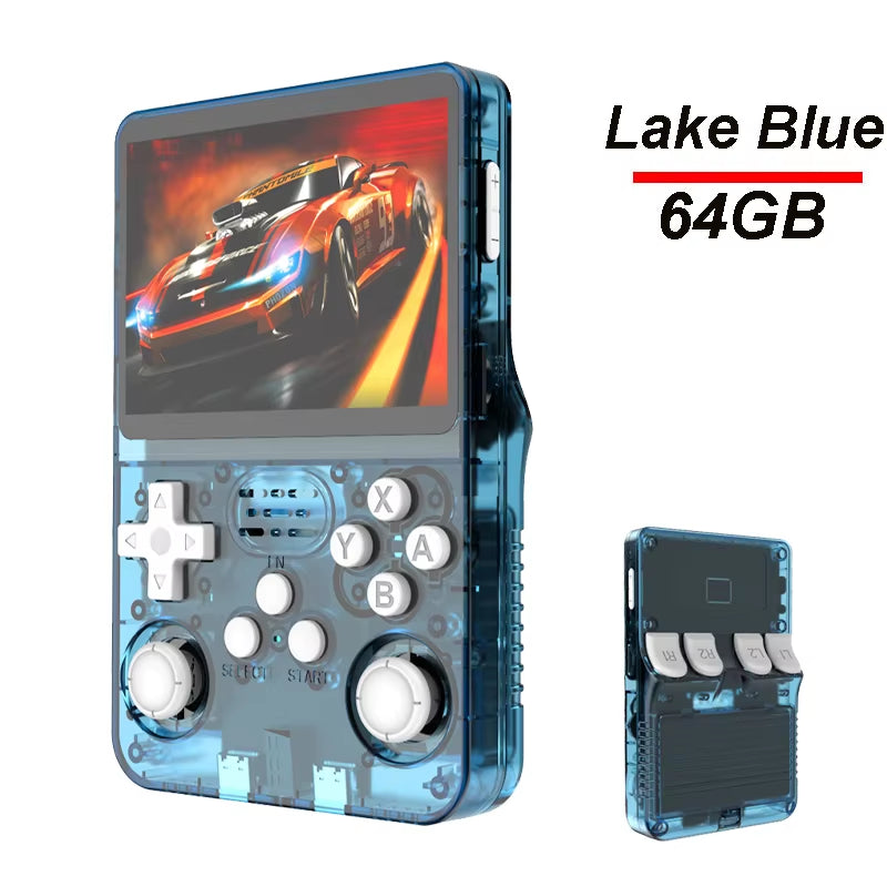 R36S Retro Handheld Video Game Console ARKOS System 3.5 Inch IPS Screen Classic Portable Pocket Video Player 128G Games Boy Gift