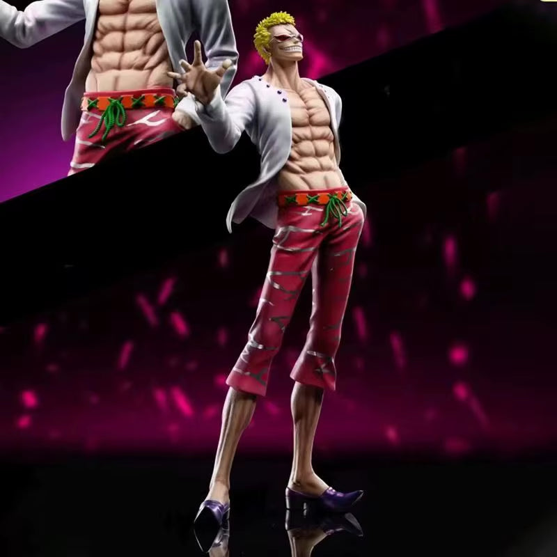 29Cm One Piece Anime Figure Donquixote Doflamingo Action Figure Pvc Model Statue Doll Collection Decoration Ornaments Toys Gift
