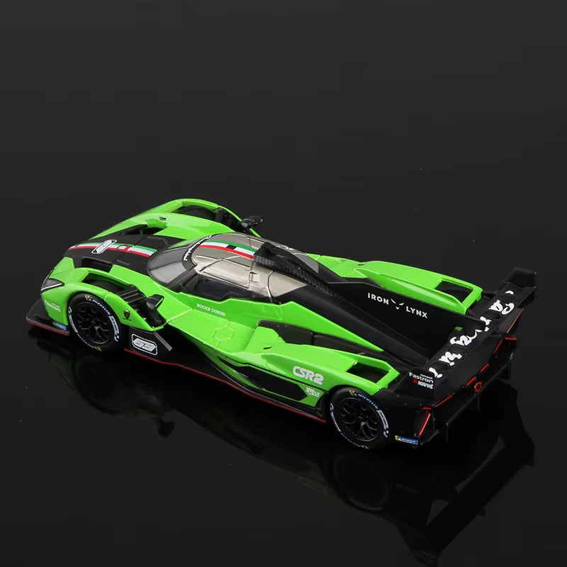 B 1:43 Lamborghini SC63 Car Model Racing Alloy Miniature Diecast Vehicles Toy Voiture Gift Collection