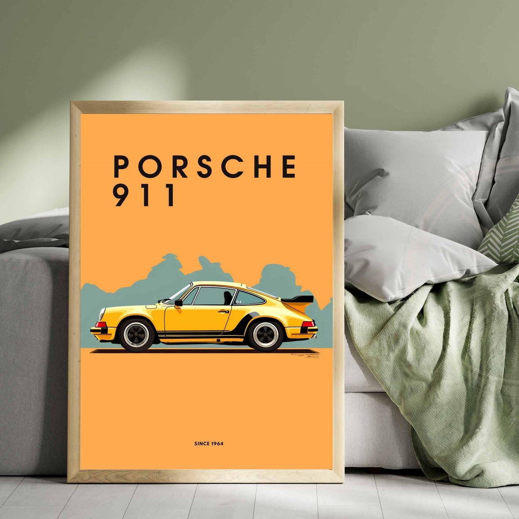 impression Porsche 911  | Affiche Porsche 911 | Impression voiture mythique